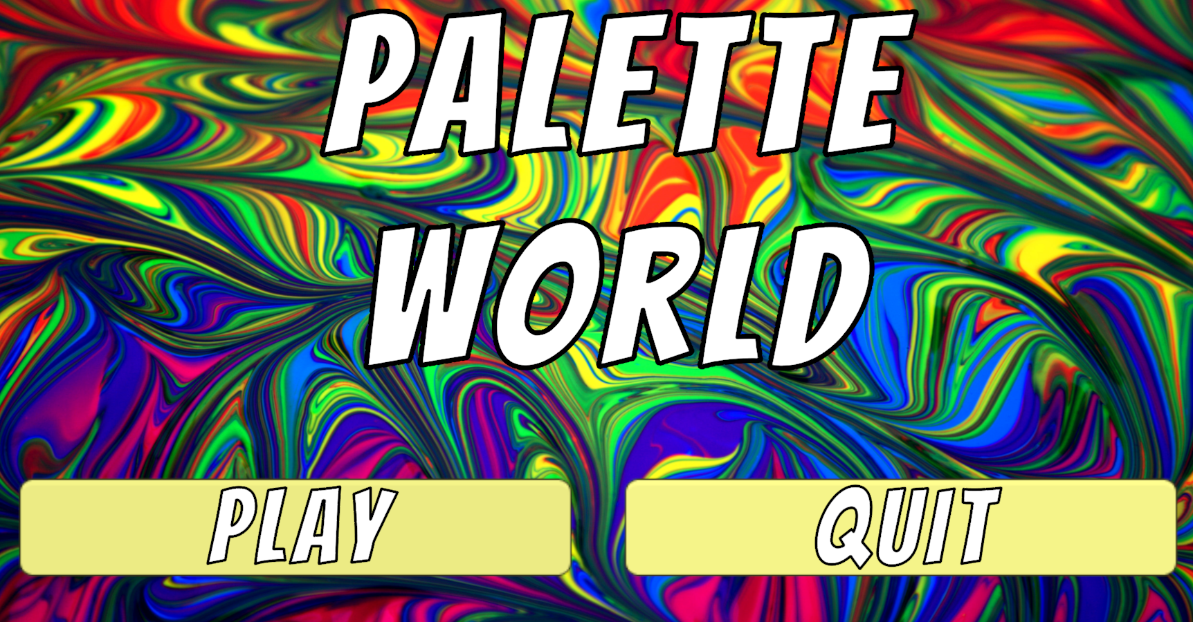 Palette World game title screen