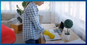 Screenshot from "How to clean your house" video thumbnail